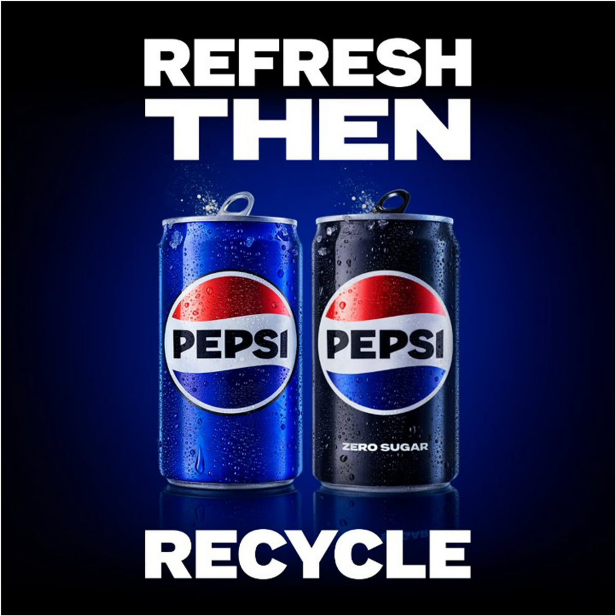 Pepsi Cola Soda Pop, 12 oz Cans, 24 Pack