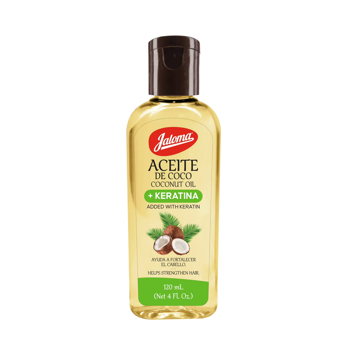 Jaloma Coconut Oil For Hydration Of All Skin And Hair Types, 4 fl oz