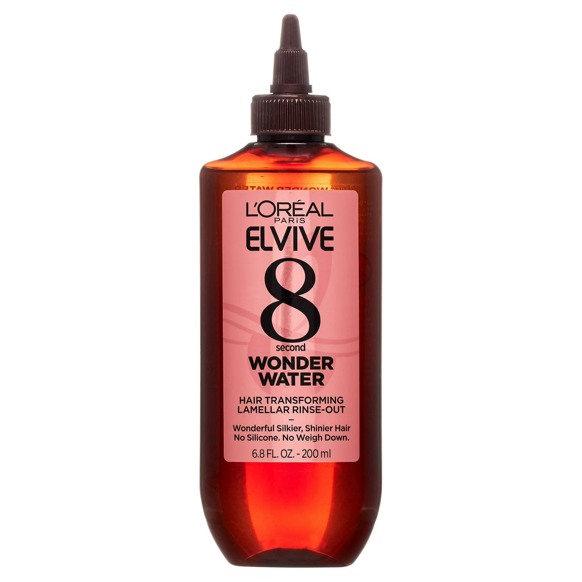 L'Oreal Paris Elvive Wonder Water Lamellar Rinse-out Treatment, for Damaged Hair, 6.8 fl oz, Light Weight