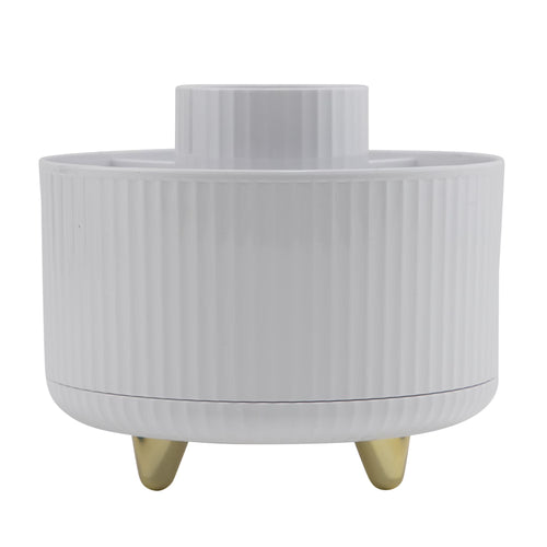 Premium Rotating Beauty Organizer with 5 Compartments for Easy Access