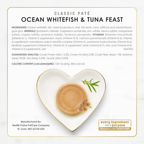 Purina Fancy Feast Classic Pate Kitten Food, Wet Cat Food, Seafood, 3 oz Cans
