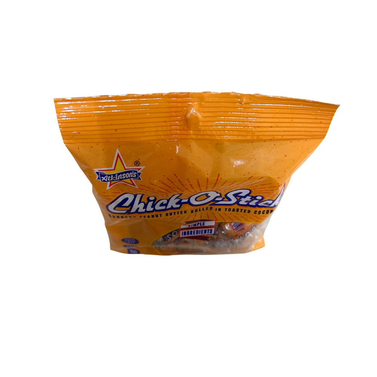 Chick-O-Stick Peanut Butter and Toasted Coconut Bite Size Candy, 3 oz Regular Peg Bag, Gluten Free