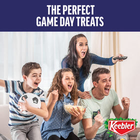 Keebler Fudge Stripes Minis, Original Shortbread Cookies Coated in Keebler Fudge, 10 oz, 10 Count