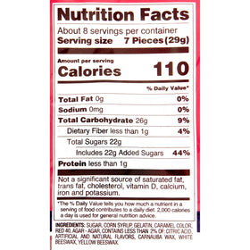 HARIBO Berries Original Red and Black Raspberry Gummies Fruit Flavor Crunchy and Chewy Gummy Candy, 8oz, Share Size Bag