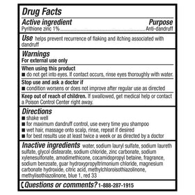 Equate Everyday Clean Nourishing Dandruff Shampoo, 28.2 fl oz, Compare to Head & Shoulders Active Ingredient