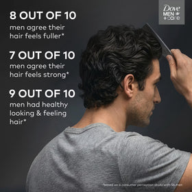 Dove Men+Care Shampoo for Instantly Cools Scalp Cooling Relief with Icy Menthol, 18 fl oz 1 Count