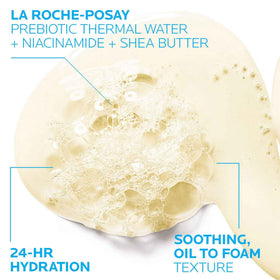 La Roche-Posay Lipikar AP+ Gentle Foaming Cleansing Oil Body Wash for Eczema & Sensitive Skin, 13.52 fl oz