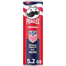 Pringles Original Potato Crisps Chips, Lunch Snacks, 5.2 oz Canister