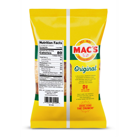 Mac's Original Chicharrones Pork Rinds, Pork Skins, 4 oz Bag