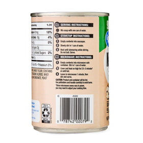 Great Value 98% Fat Free and 50% Less Sodium Cream of Mushroom Condensed Soup, 10.5 oz