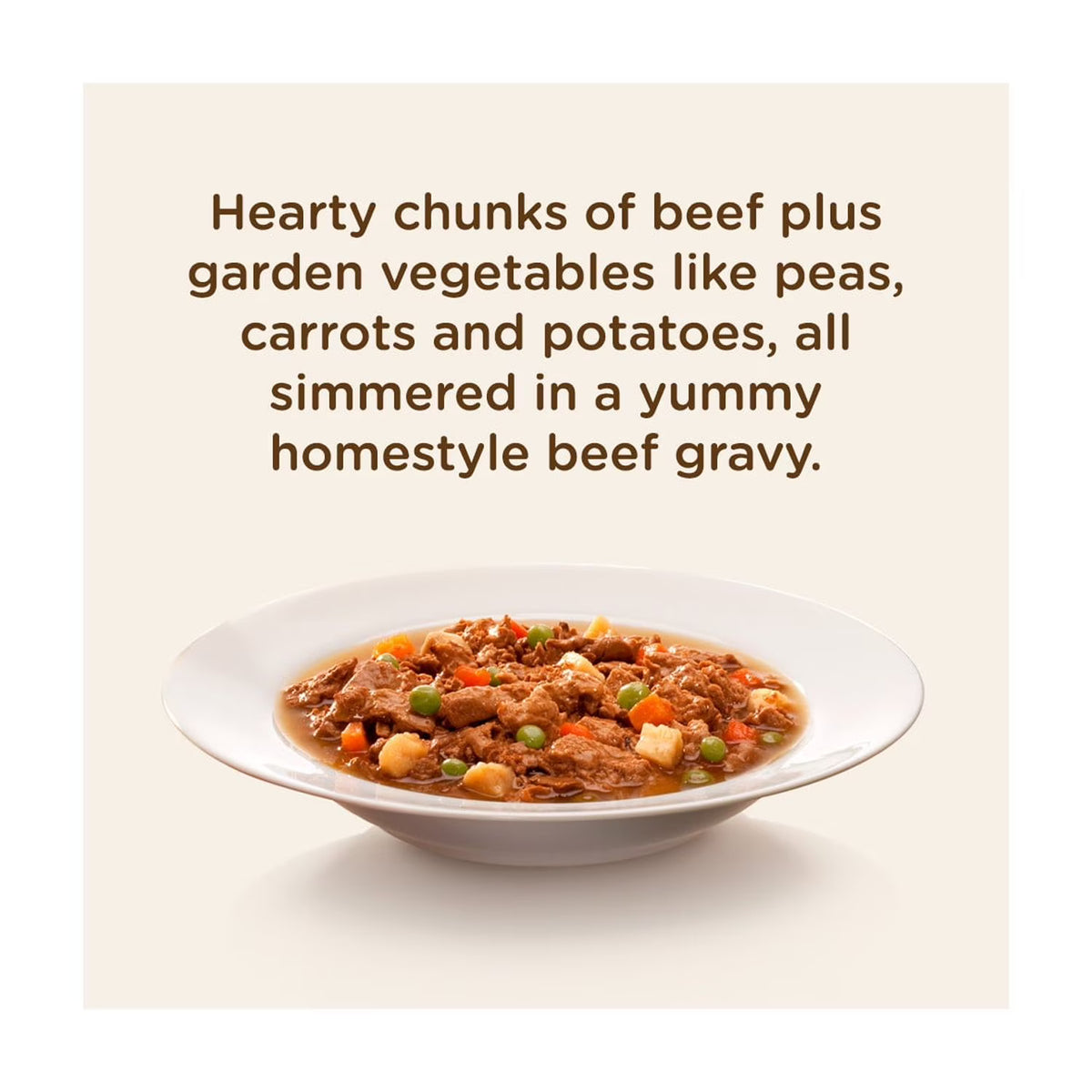 Rachael Ray Nutrish Natural Wet Dog Food, Grain Free, Hearty Beef Stew, 8 oz tub