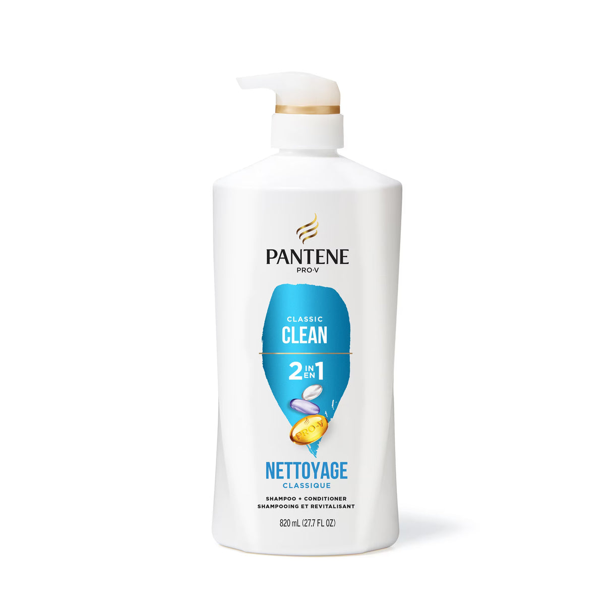 Pantene Pro-V Classic Clean 2in1 Shampoo and Conditioner, 27.7 fl oz
