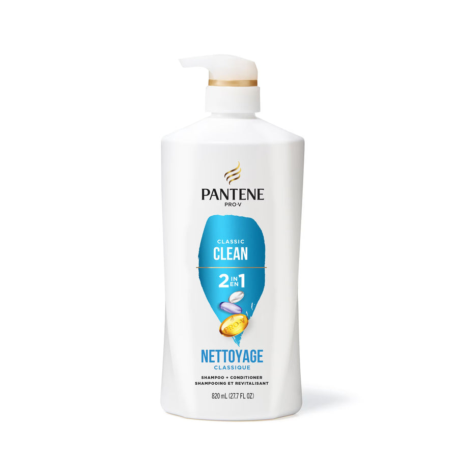 Pantene Pro-V Classic Clean 2in1 Shampoo and Conditioner, 27.7 fl oz