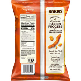 Baked Cheetos Crunchy 50% Less Fat Cheese Flavored Snacks Bag, 7.625 oz