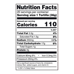 Great Value Small Fajita Flour Tortillas, 26 oz, 20 Count