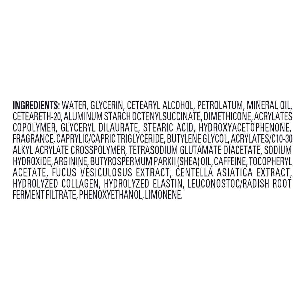 Jergens Skin Firming Body Lotion for Dry Skin, Moisturizer with Collagen, Elastin, 16.8 oz