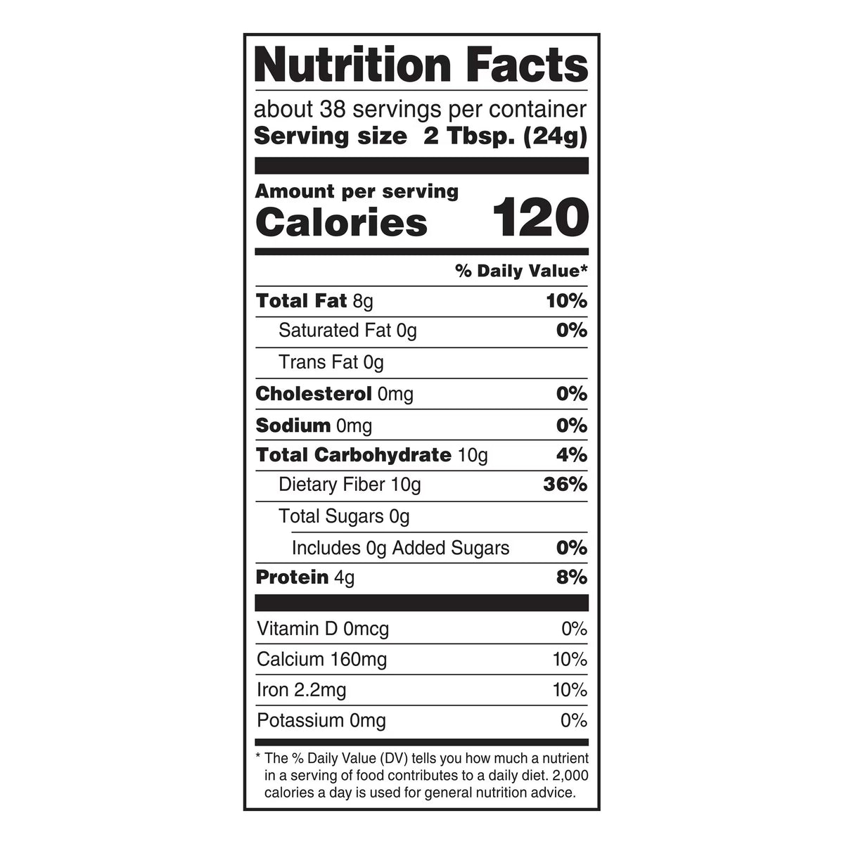 Great Value Organic Chia Seeds, 32 oz