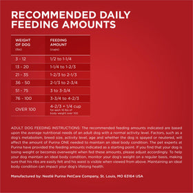 Purina One Dry Dog Food for Adult Dogs High Protein, Real Chicken & Rice, 16.5 lb Bag