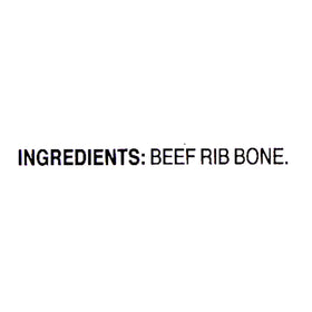 Ol' Roy Natural Beef Dry Rib Bone Chew for Dogs, 1 Count