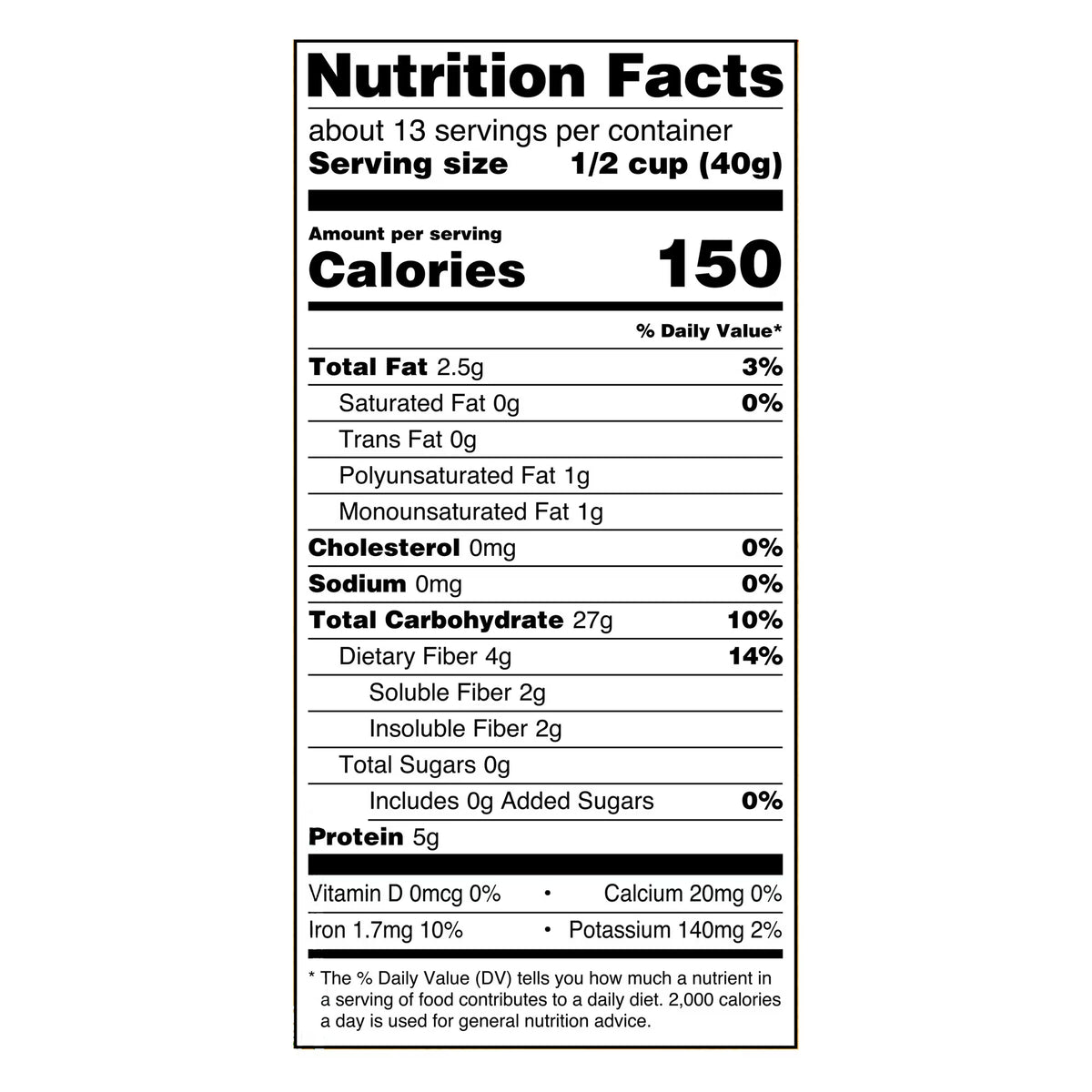 Great Value Instant Old Fashioned Oats, 18 oz Tube