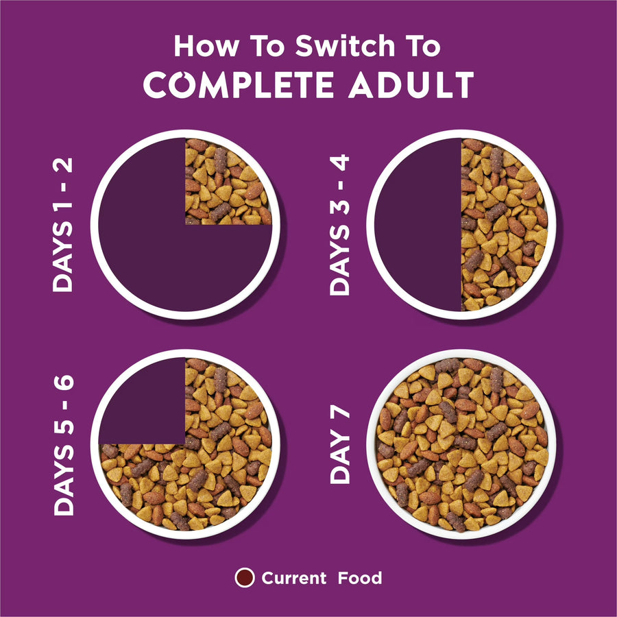 Purina Dog Chow Complete Dry Dog Food for Adult Dogs High Protein, Lamb, 44 lb Bag