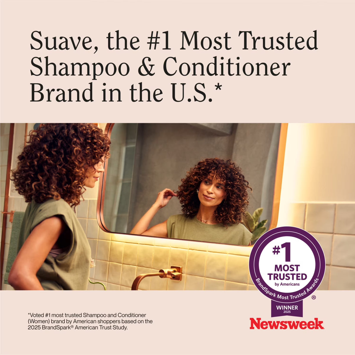 Suave Tropical Coconut Nourishing Conditioner with Coconut Extract & Vitamin E, 22.5 FL OZ