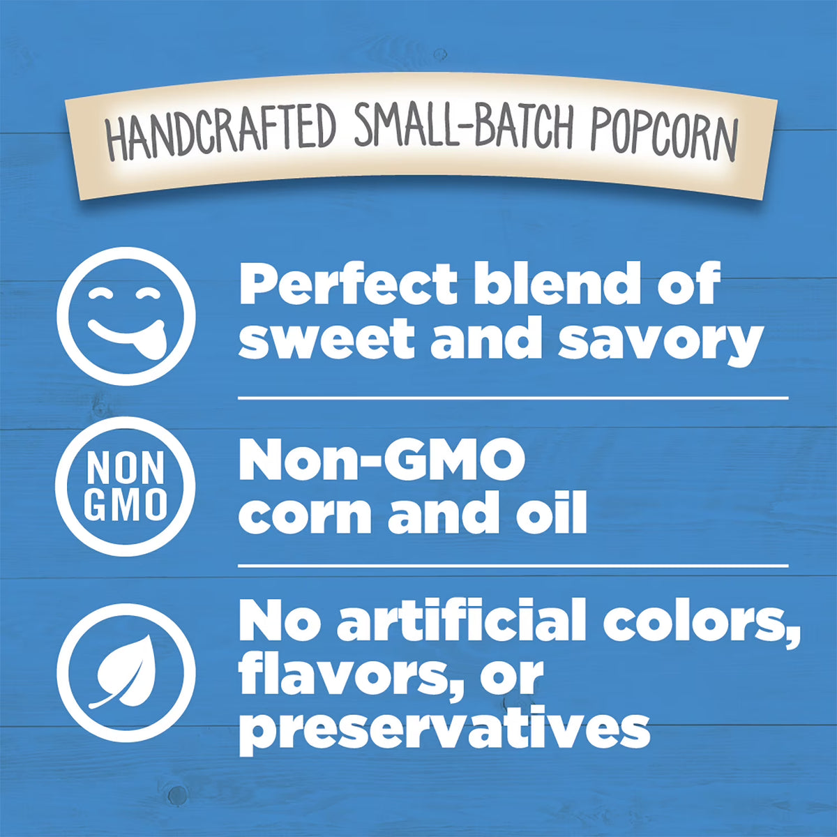 G.H. Cretors Handcrafted Small-Batch Cheese & Caramel Popcorn Mix, 7.5 oz, Gluten-Free Snack