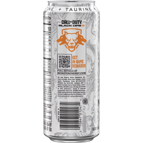 Monster Energy, Zero Ultra, Sugar Free Energy Drink, 4 Pack - 16 Fl Oz