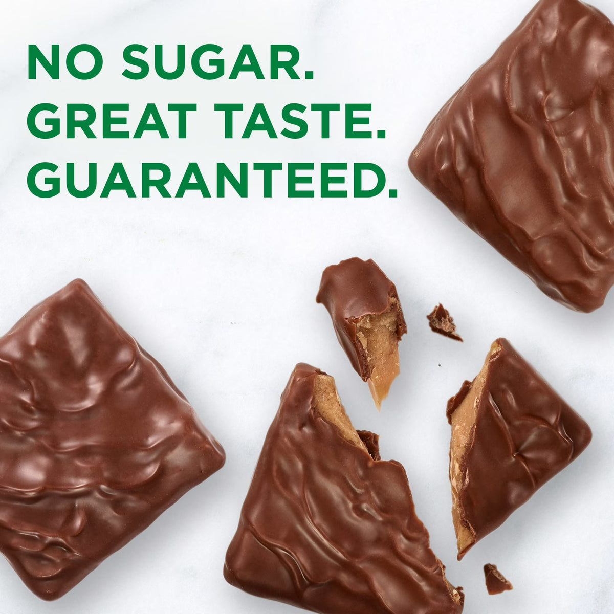 RUSSELL STOVER Sugar Free Toffee Squares in Chocolate Candy, 5.1 oz. bag