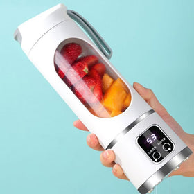 LUXRISEON Juicing Machine Digital Display Juicer Cup Powerful Motor Large Capacity Blender