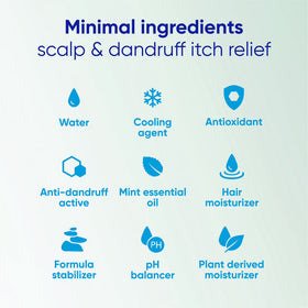Head and Shoulders BARE Itchy Scalp Relief Serum, Instant Cooling, Lightweight, Anti-Dandruff, 4.2 fl oz