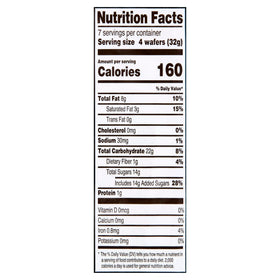 Great Value Chocolate Creme Wafer Cookies, 8 oz