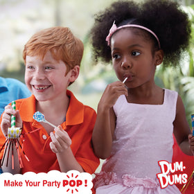 Dum Dums Original Mix Lollipop Suckers, Assorted Flavors Hard Candy, Party Candy, 16oz Candy Box