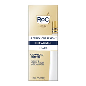 RoC Retinol Correxion Deep Wrinkle Filler for Fine Lines and Anti-Aging, 1.0 fl oz