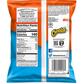Cheetos Puffs Cheese Flavored Snack Chips, 0.875oz Bag