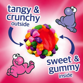 NERDS Gummy Clusters, Candy, Rainbow, Crunchy and Gummy, 8 oz Bag