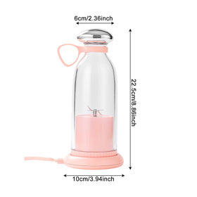 Yesbay Fruit Juicer Blender High Speed USB Rechargeable Fruit Vegetable Blender