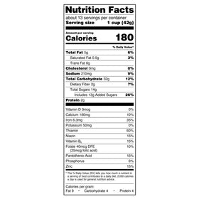Great Value Cinnamon Crunch Breakfast Cereal, 19 oz