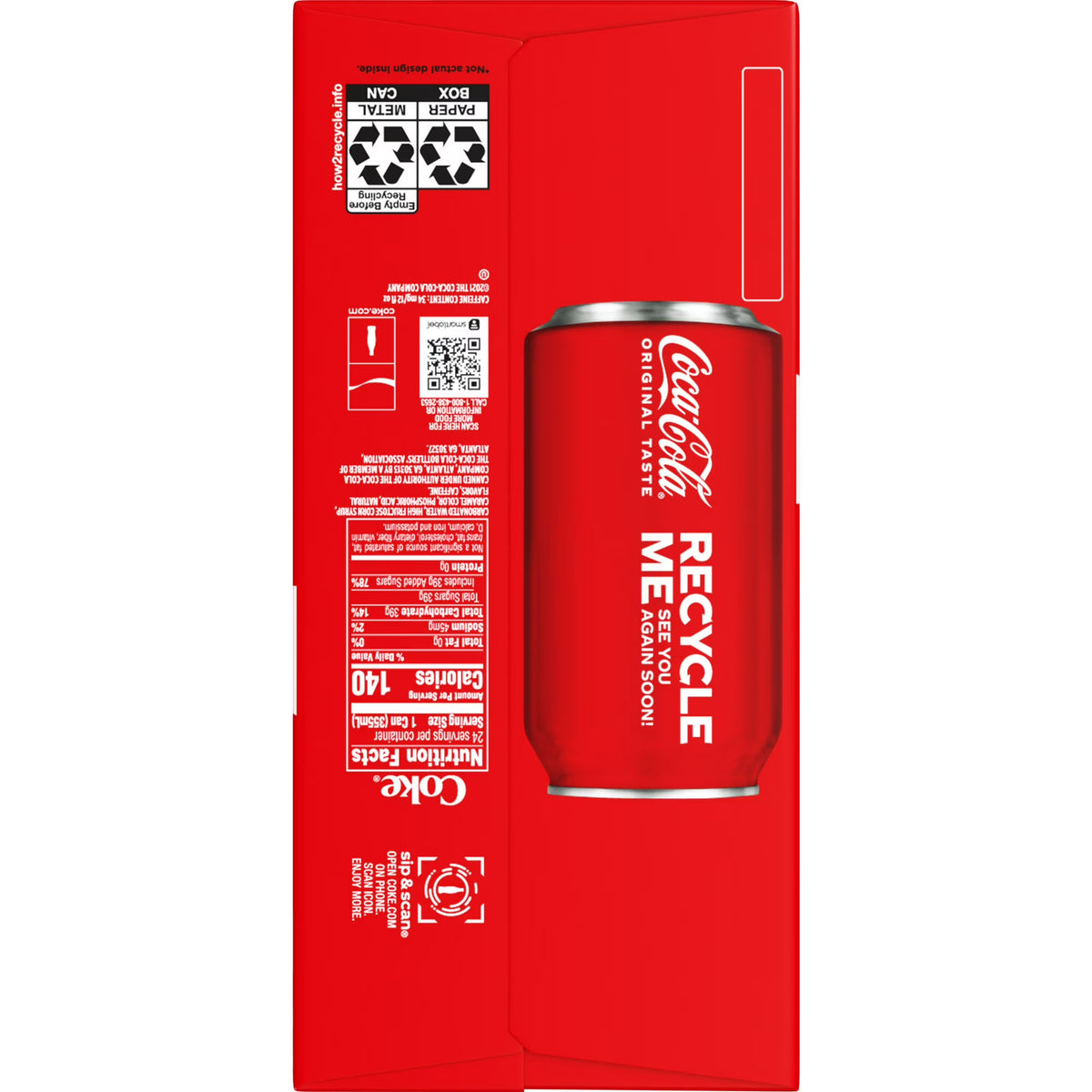 Coca-Cola Soda Pop Cans, 12 fl oz, 24 Pack