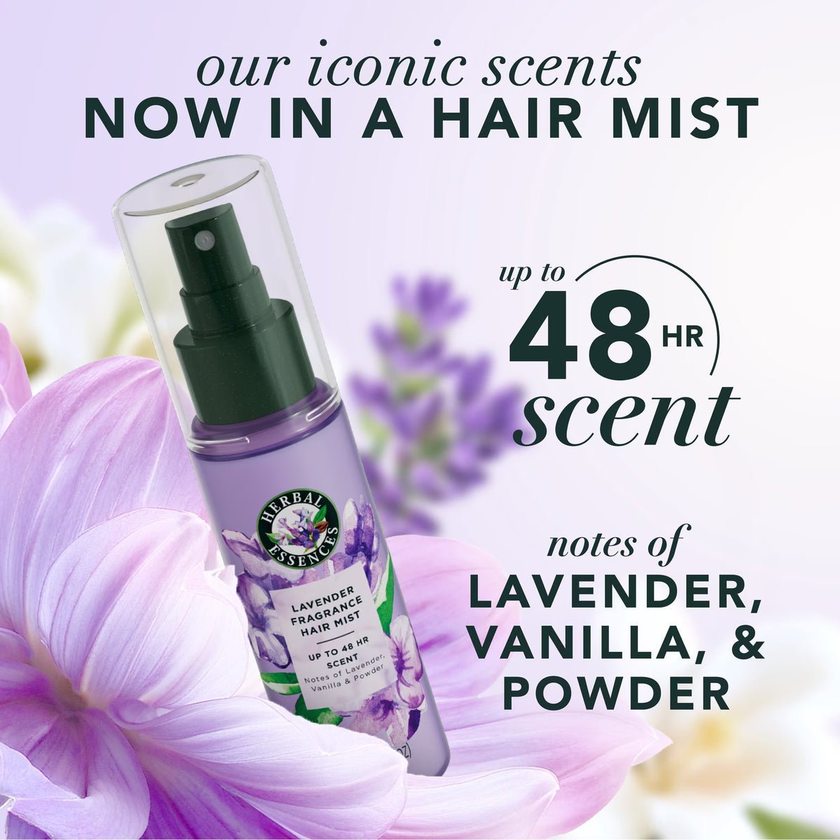 Herbal Essences Lavender Fragrance Hair Mist, 3.2 fl oz