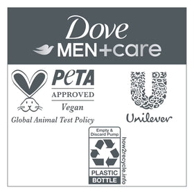 Dove Men+Care Limited Edition FIFA Shampoo & Conditioner to Refresh & Strengthen Hair Fresh Victory, 18 fl oz