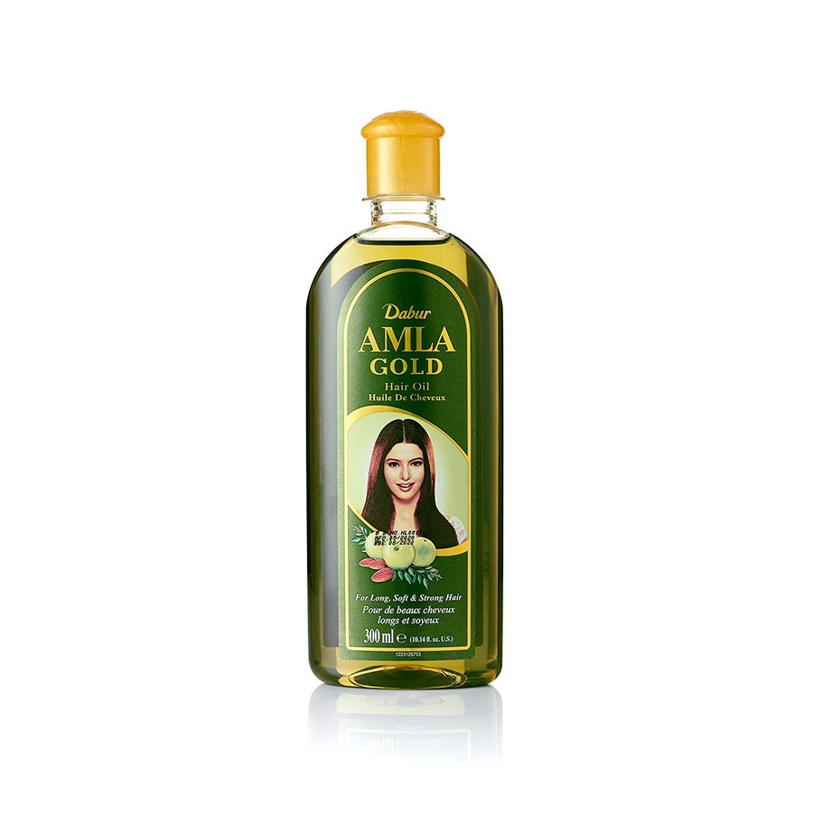 Dabur Amla Gold Hair oil For Long, Soft & Strong Hair 300ml (10.14 oz)