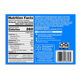 Great Value Premium Original Shells & Cheese, 12 oz