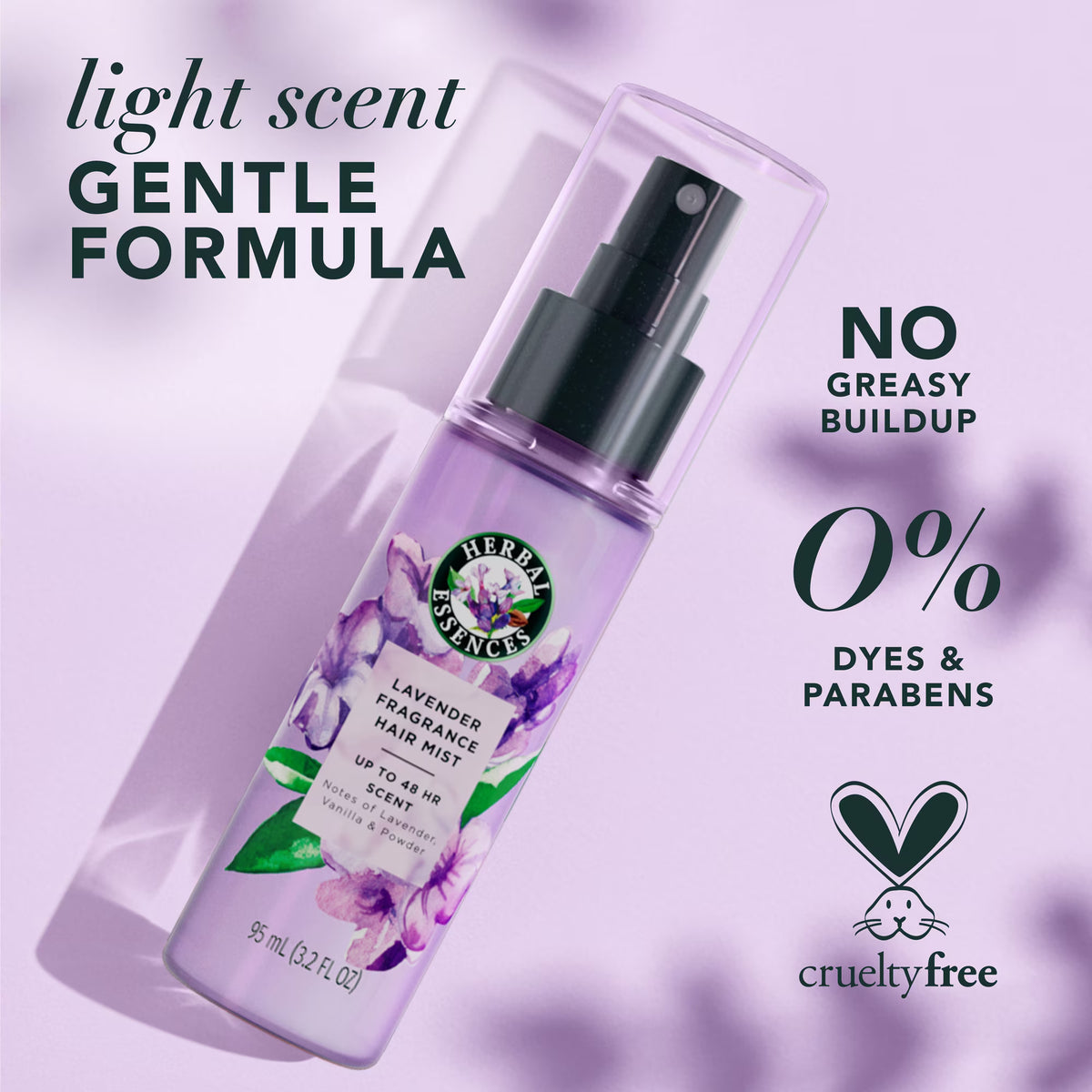 Herbal Essences Lavender Fragrance Hair Mist, 3.2 fl oz