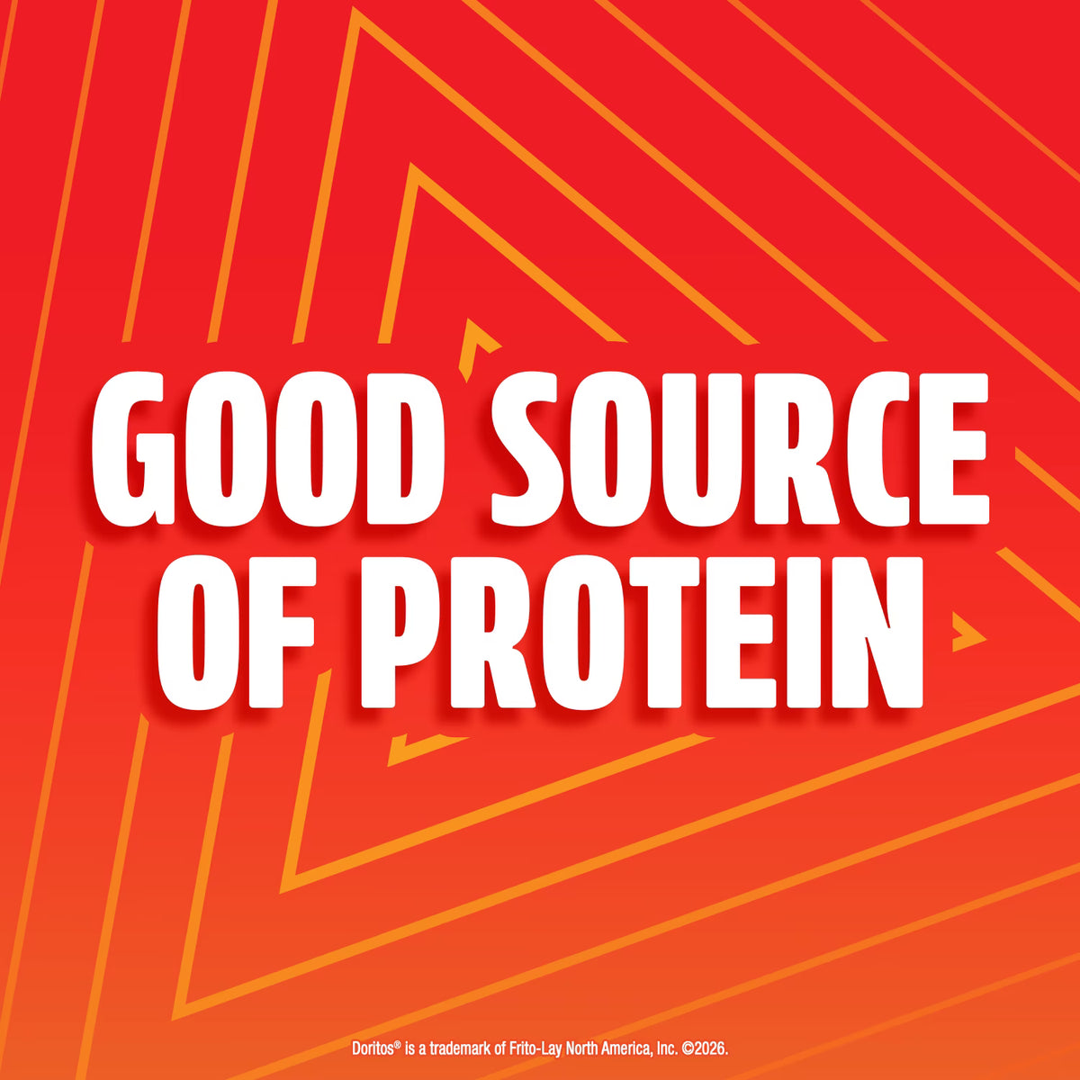 Doritos Protein Nacho Cheese Tortilla Chips Bag, 7 oz