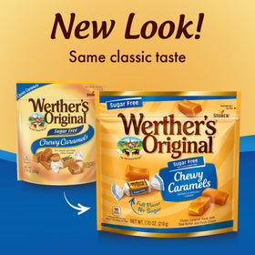 Werther's Original Chewy Sugar Free Caramel Candy 7.7 oz