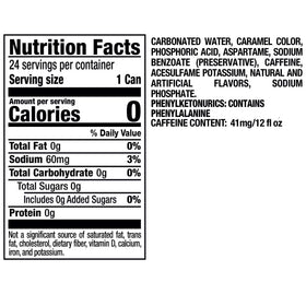 Dr Pepper Zero Sugar Soda Pop, 12 fl oz, 24 Pack Cans
