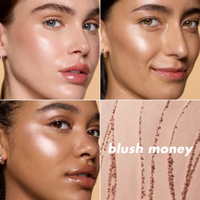 e.l.f. Halo Glow Silky Powder Highlighter, Blush Money, 0.15oz