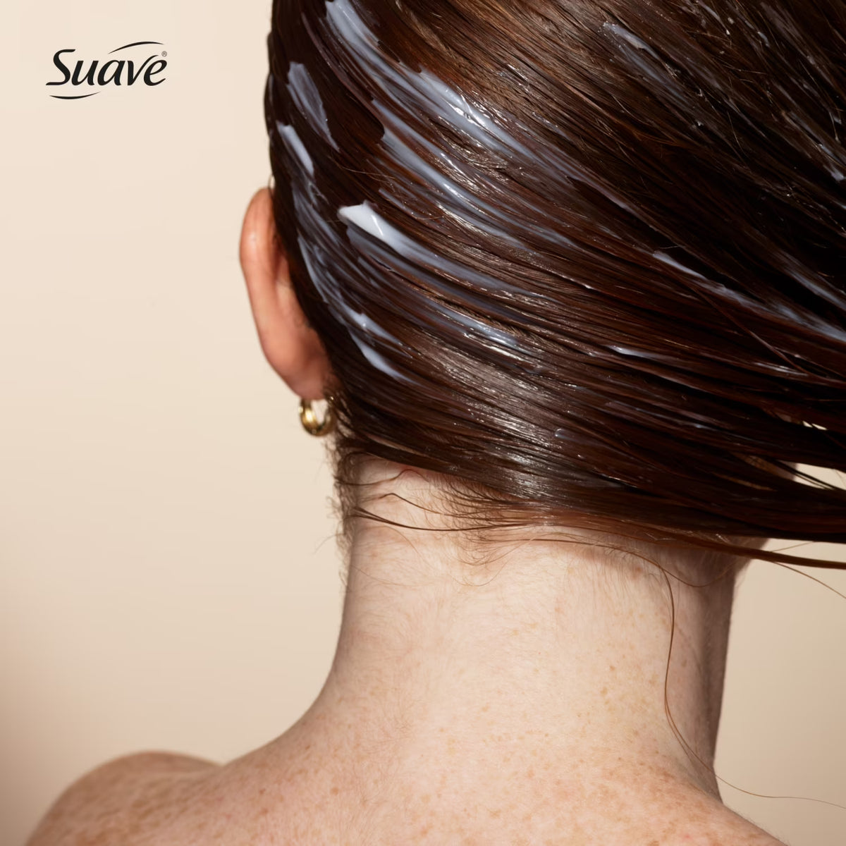 Suave Keratin Infusion Smoothing Conditioner For Frizzy Hair, 48HR Frizz Control, 12.6 FL OZ