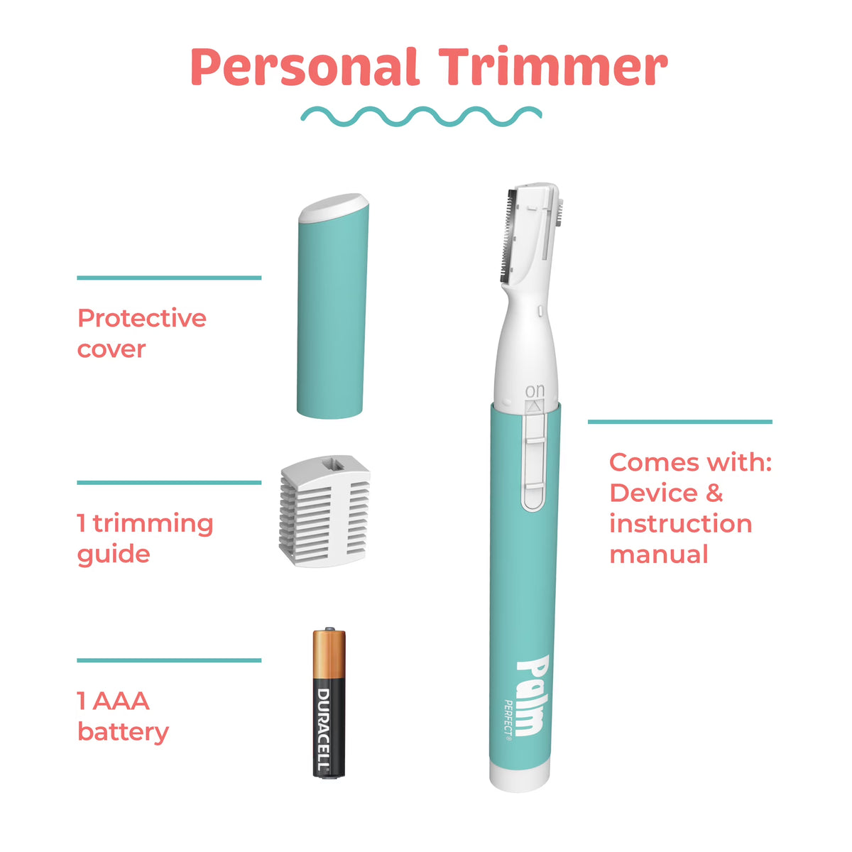 PalmPerfect Personal Hair Trimmer